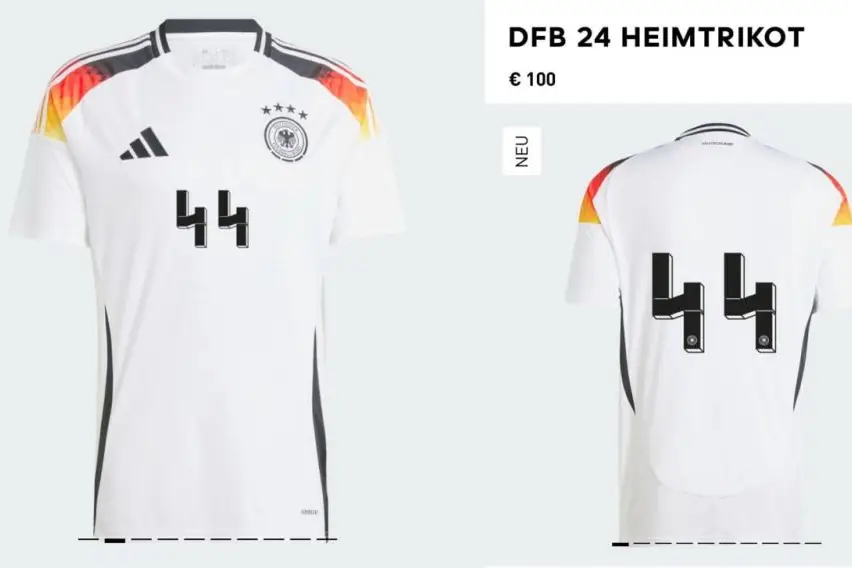Offiziell: DFB und Adidas stoppen den Verkauf des Trikots mit der Nummer 44 der deutschen Fußballnationalmannschaft