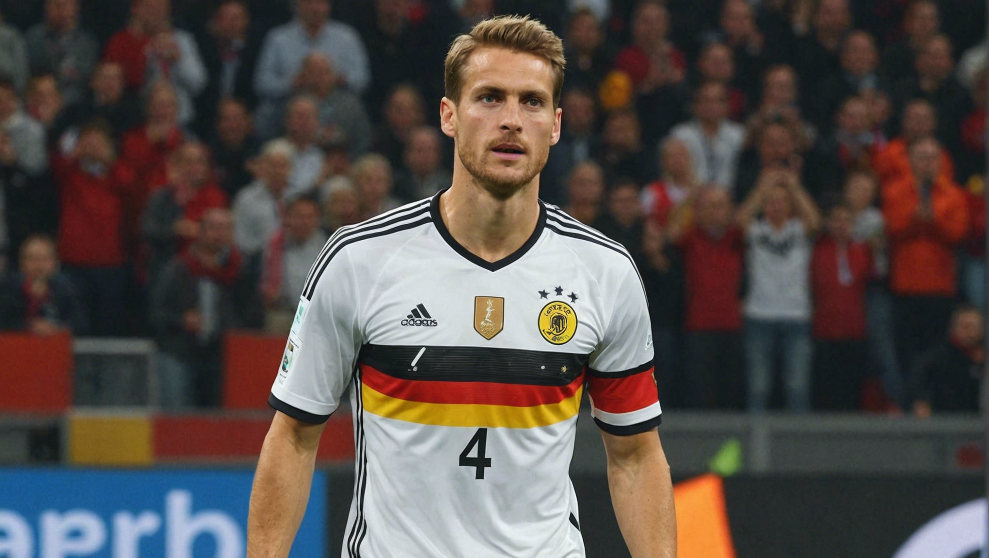 Enthüllung des neuen Deutschlandtrikots mit der Nummer 4 nach der Kontroverse