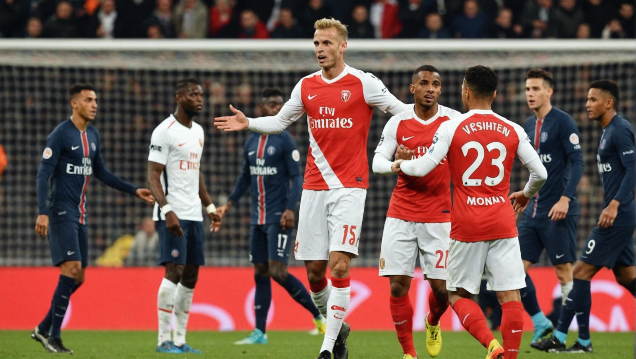 Monaco besiegt Lille und verhindert den Sieg von PSG in der Ligue 1