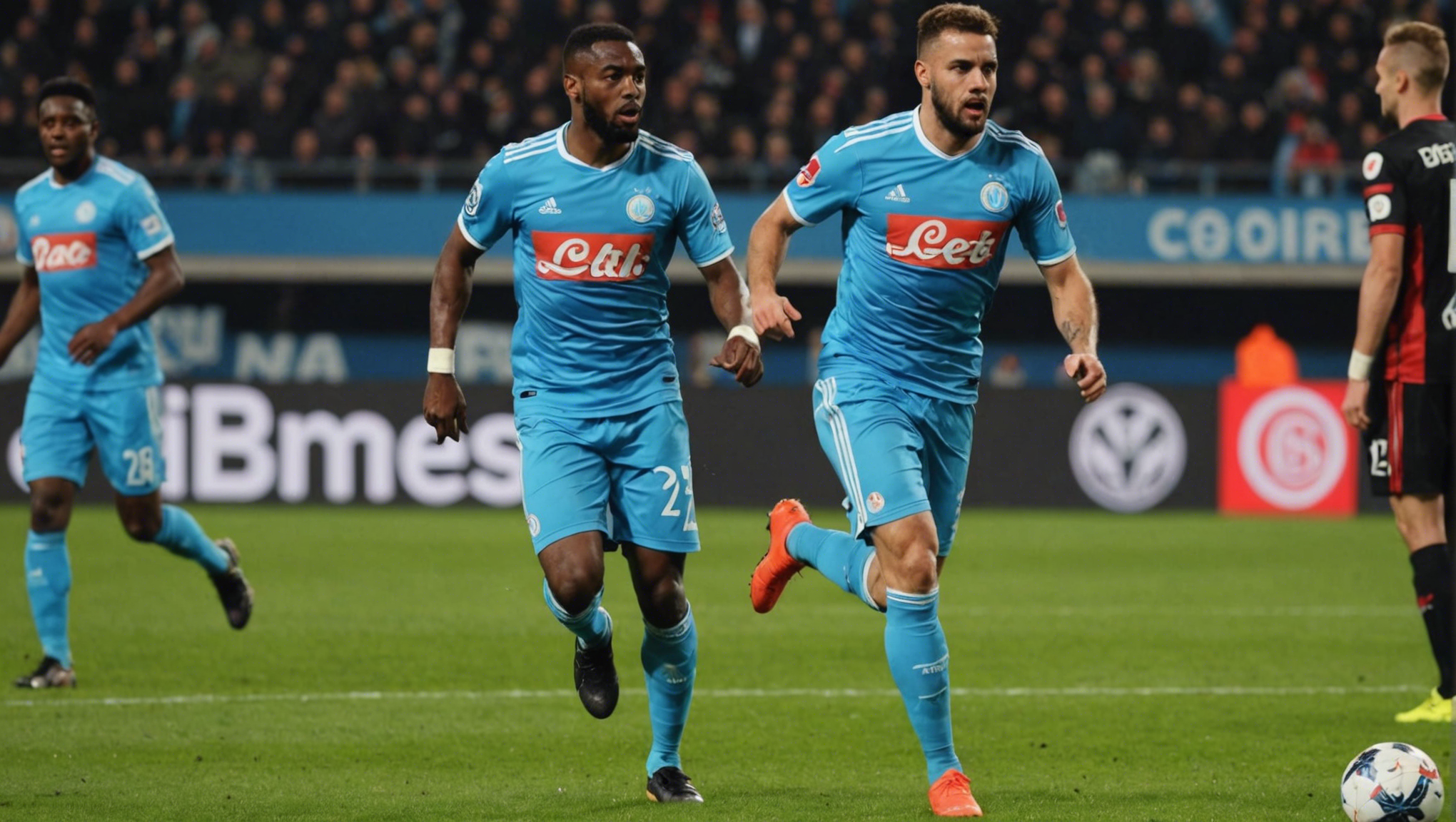 Olympique Marseille spielt unentschieden gegen Nice trotz Unterzahl in der Ligue 1