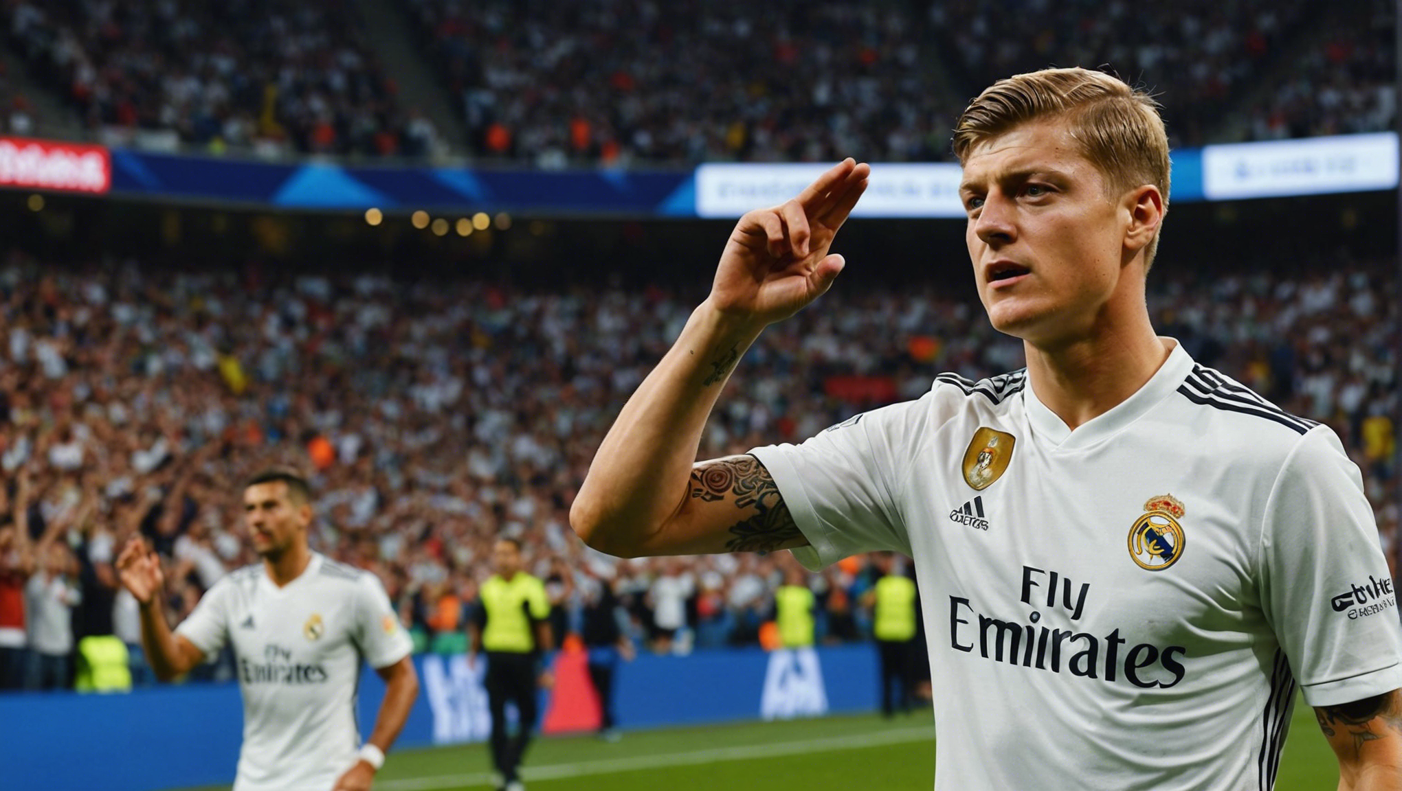 Emotionale Choreografie und Standing Ovations: Gänsehaut beim emotionalen Abschied von Kroos bei Real Madrid