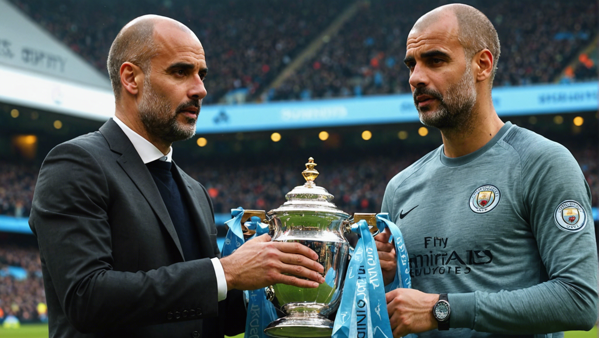 Pep Guardiola gibt zu: Man City muss sich mit Realität des Premier League-Titels abfinden, da der Vorteil von Arsenal deutlich wird