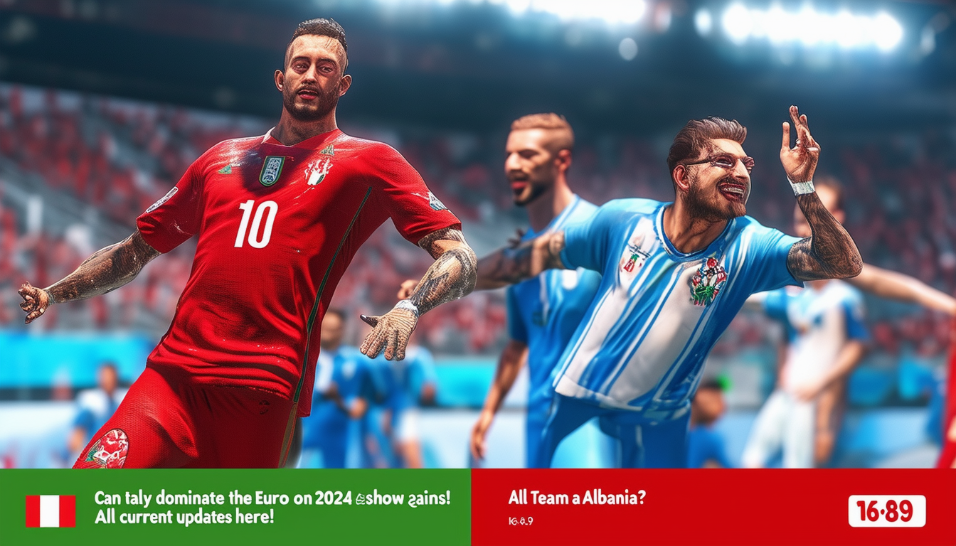 Kann Italien gegen Albanien die Euro-2024-Sendung dominieren? Alle aktuellen Ergebnisse und Team-Updates hier!