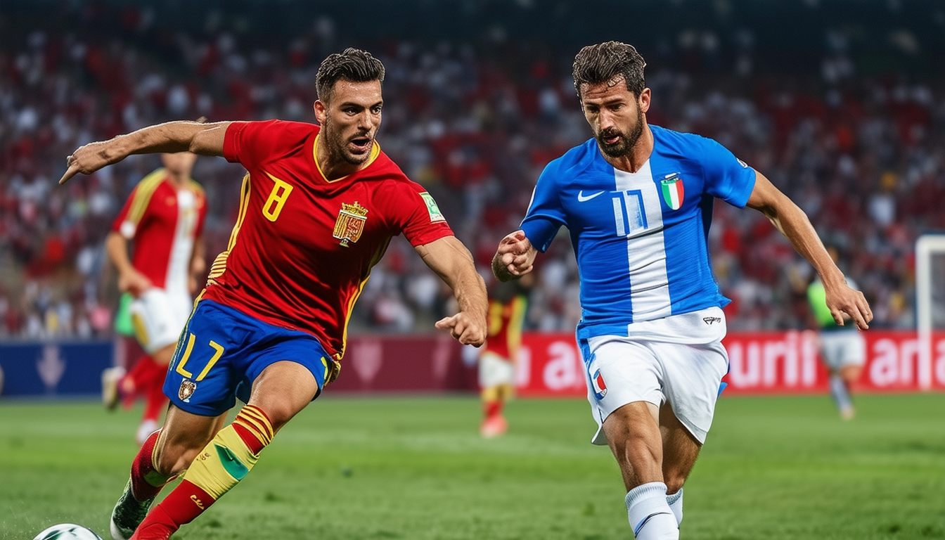 Wer gewinnt das epische Duell? Spanien vs. Italien bei der UEFA Euro 2024 live erleben!