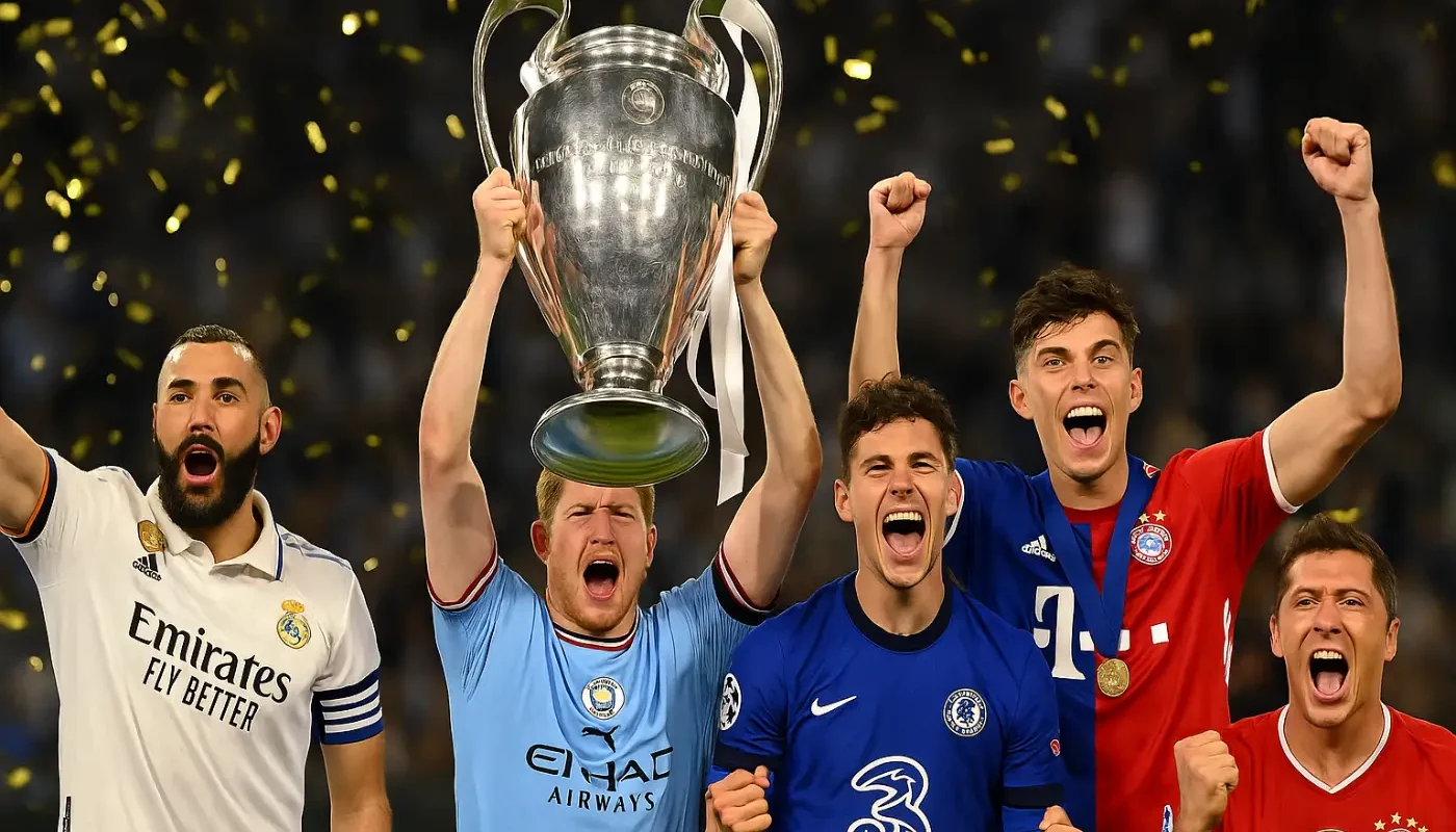 Die letzten fünf Sieger der UEFA Champions League – Wer dominierte Europa zuletzt?