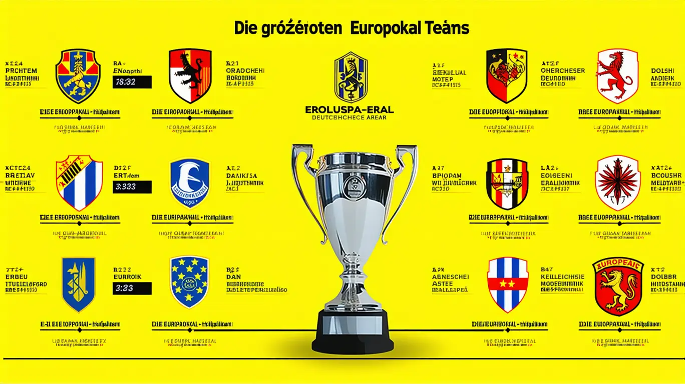 Die größten Europapokal-Erfolge deutscher Teams