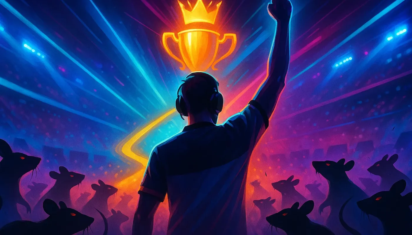 Caedrels Ratten-Armee: Vom Stream-Team zur E-Sport-Legende? Der Golden Road wartet!