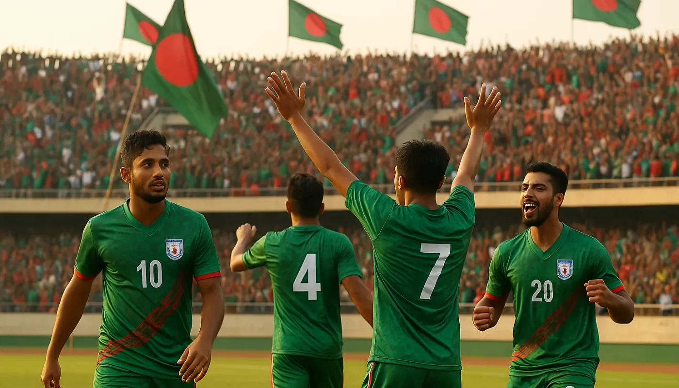 Bangladeschs Nationalteam: Die Fußball-Überraschung, von der niemand spricht