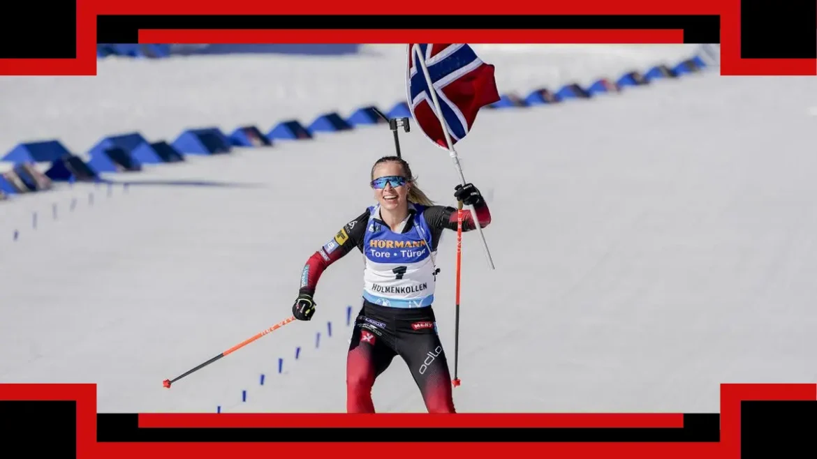 Der Aufstieg einer Biathlon-Ikone: Tiril Eckhoffs beruflicher Werdegang von der Inkonstanz zur Weltspitze