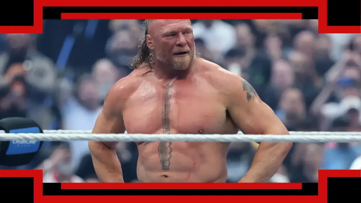 Die Bestie ist zurück: Brock Lesnar beendet seinen Ruhestand und überfällt Oba Femi bei Raw.