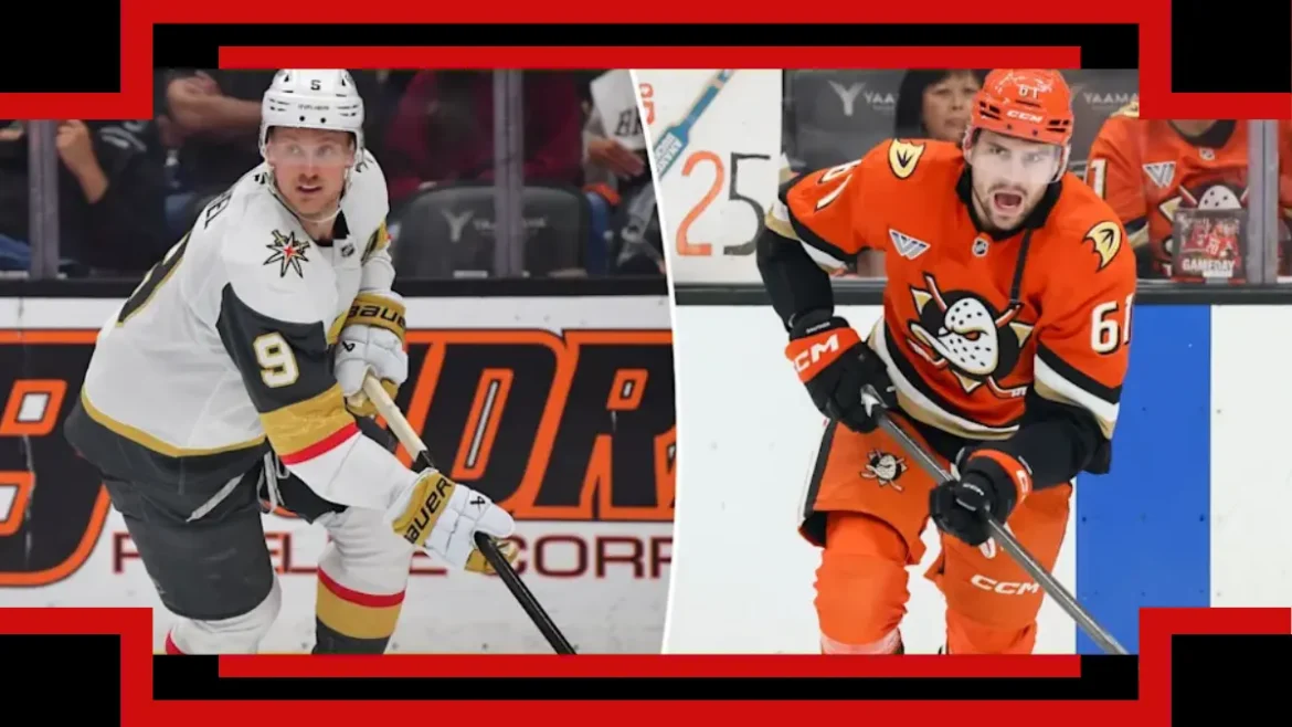 Golden Knights vs Ducks: Vegas führt 3:2 Dramatisches OT Drama vor dem sechsten Spiel