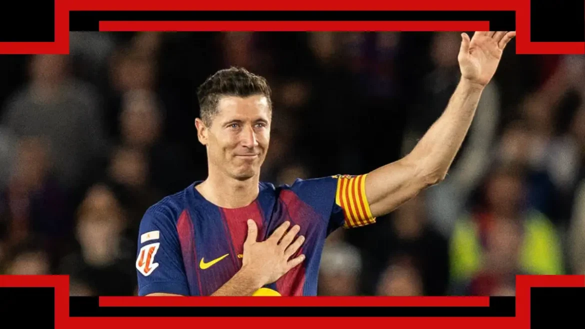 Das Ende einer Ära: Robert Lewandowski nimmt nach vier goldenen Jahren emotional Abschied von Barcelona.